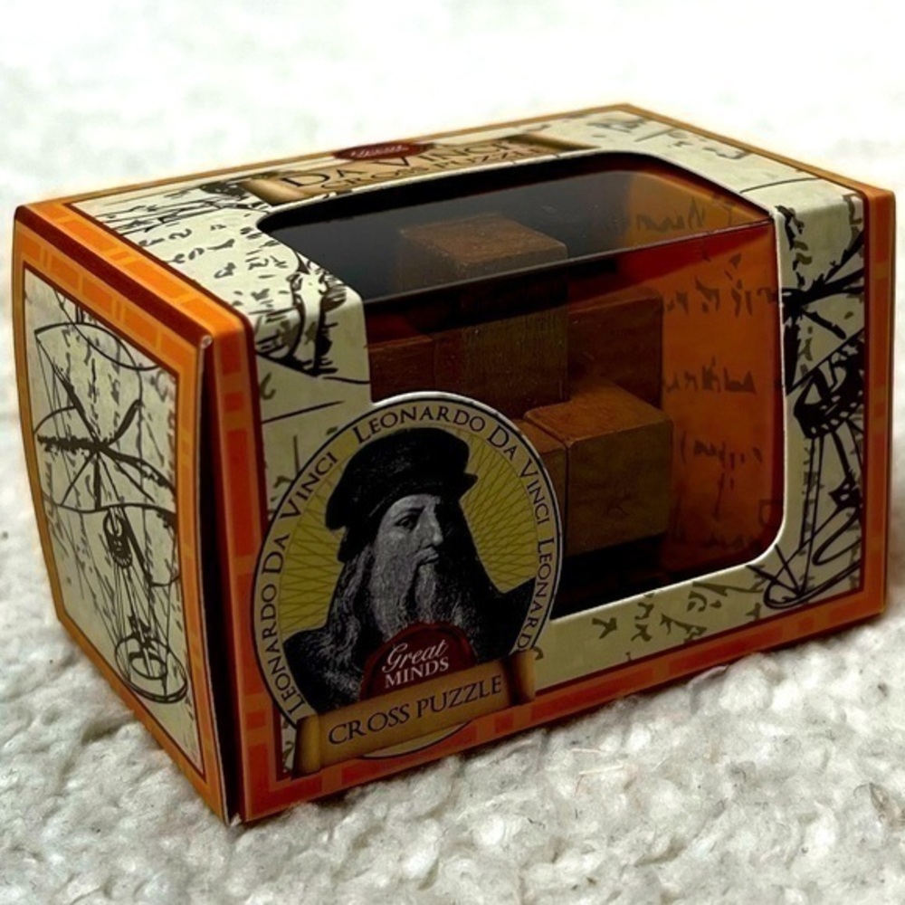 Professor Puzzle Leonardo Da Vinci's Cross Puzzle